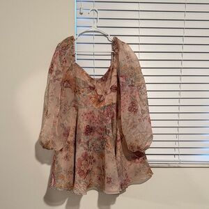 Selkie Yorkshire Princess Dress- Floral Print